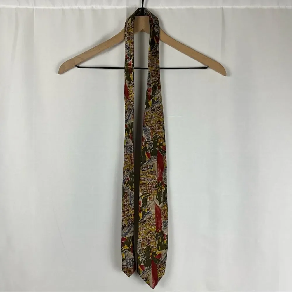 100% Silk Wine Theme Tie Sommelier Vintner Winery Legacy by Belle